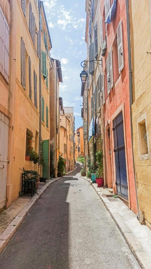 Terrasse Vue & Quartier Historique Vieux Port Marseille